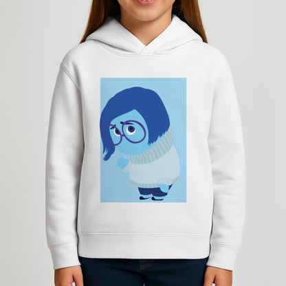 Sadness - Inside Out Girls Hoodie