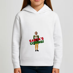 Buddy The Elf - Santa's Coming! Girls Hoodie