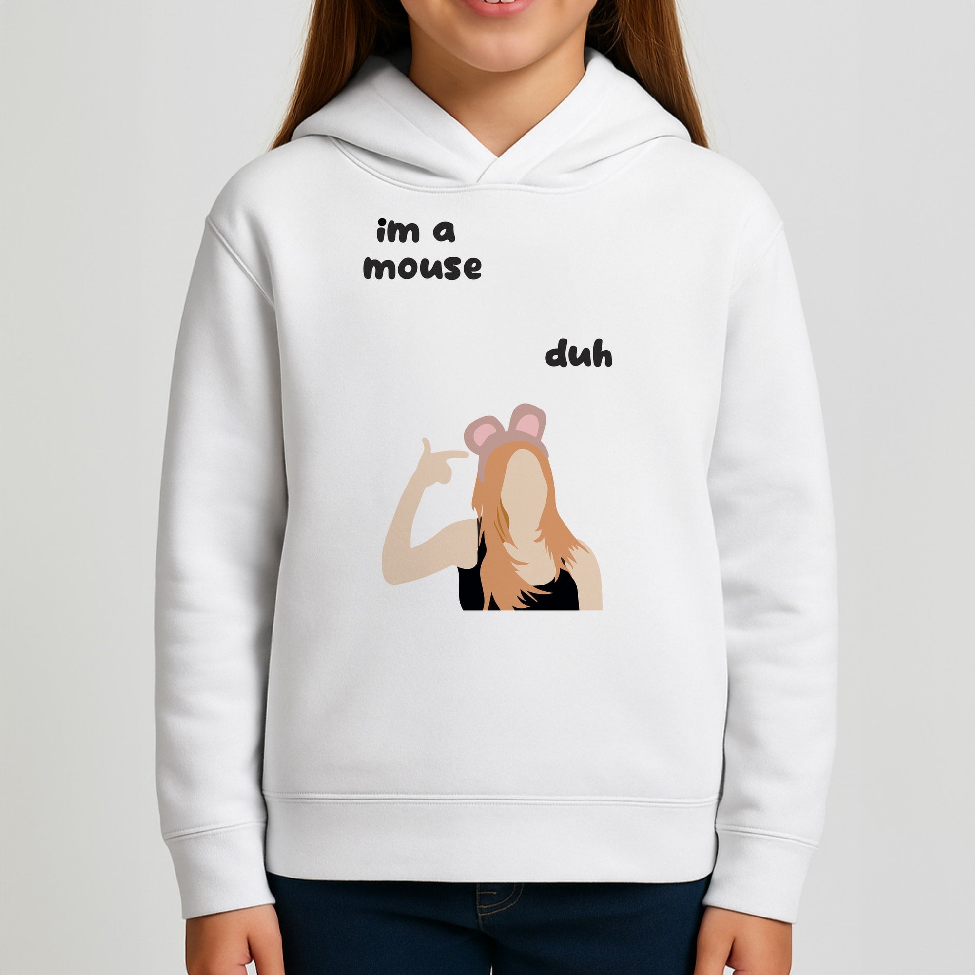I'm a mouse Halloween - Mean Girls Kids Hoodie