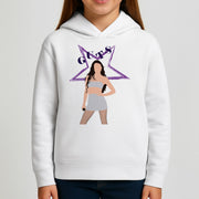 Dark Purple Olivia Kids Hoodie 3