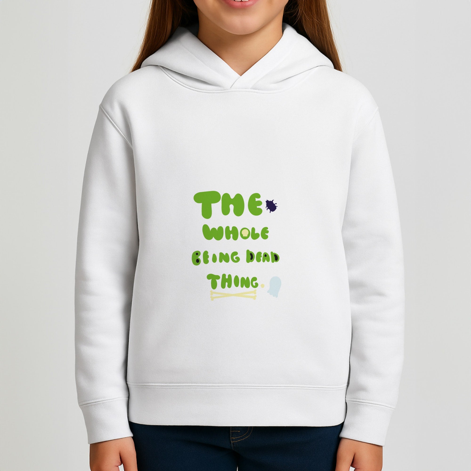 The Whole Being Dead Thing - Beetle Halloween Girls Hoodie