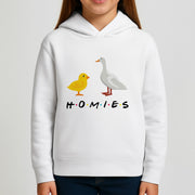 Homies Chick And Duck Kids Hoodie 3
