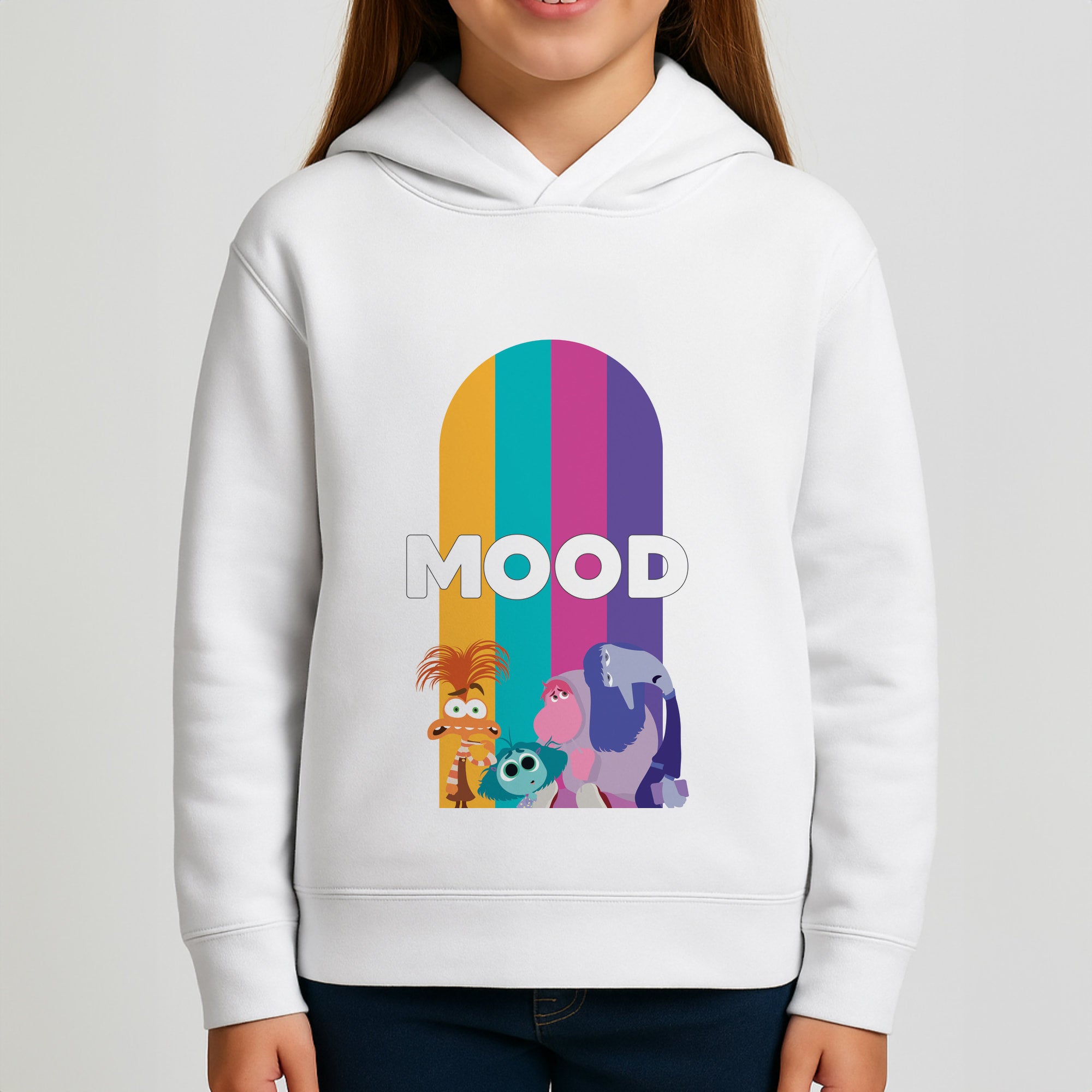 Mood - Inside Out Girls Hoodie