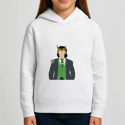 With Horns Girls Hoodie