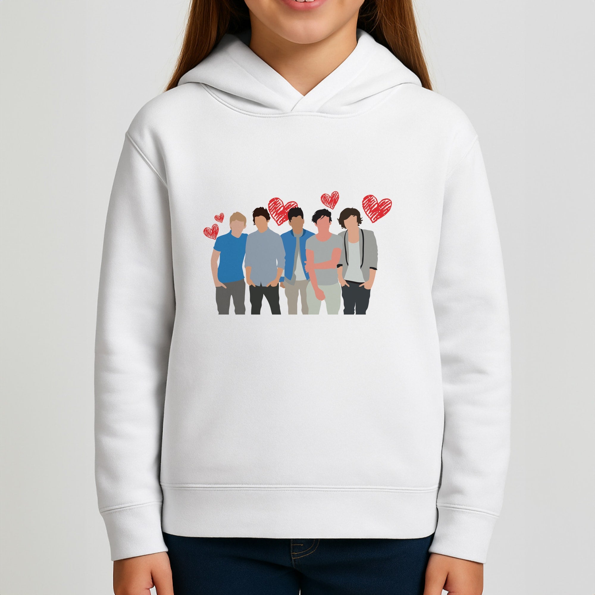 Love Band Kids Hoodie
