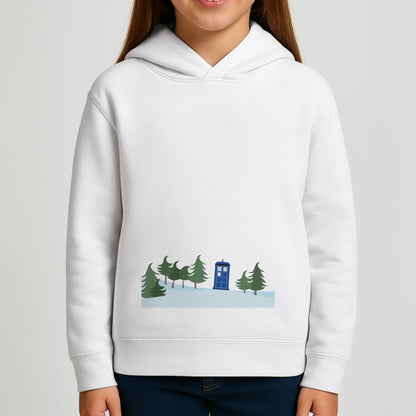 Christmas Tardis - Doctor Who Girls Hoodie
