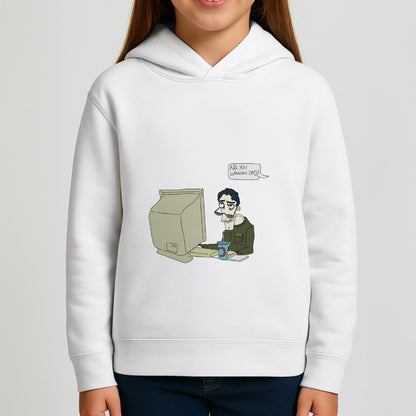 Are You Winning Dad Girls Hoodie
