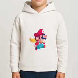Running Mario - Mario Boys Hoodie