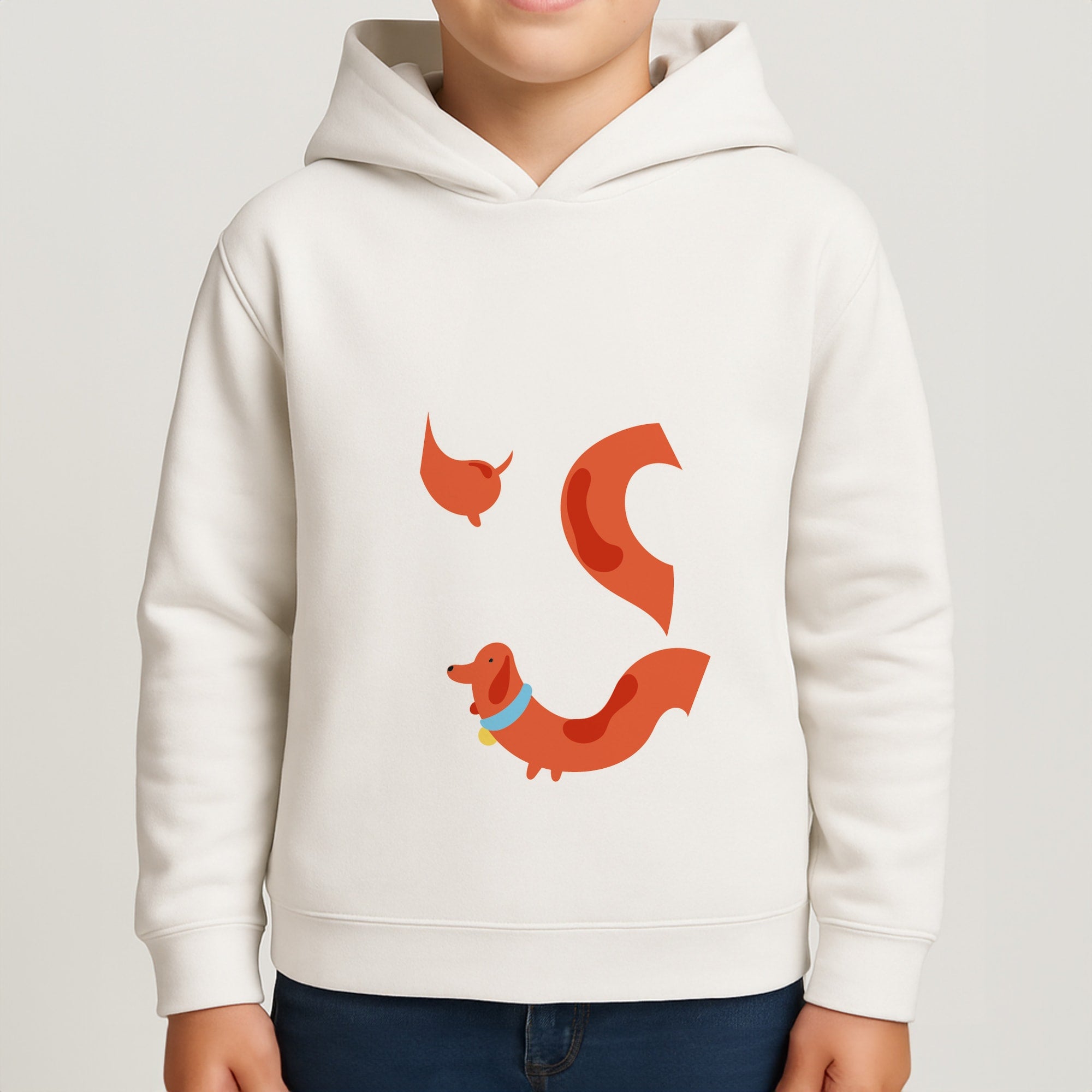 Sausage dog wrapped round - Dachshunds Boys Hoodie