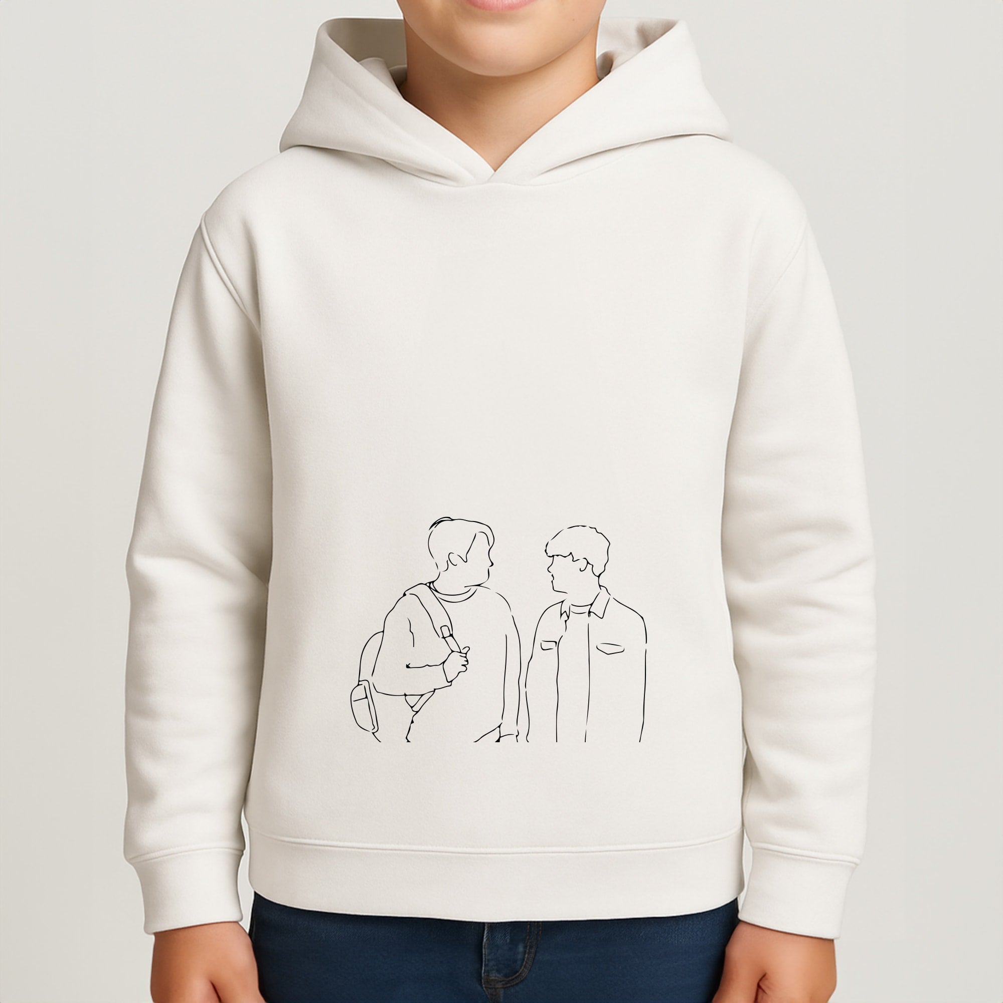 Outline - Heartstopper Boys Hoodie