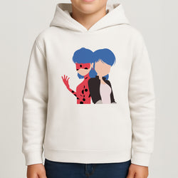 Marinette And Ladybug Kids Hoodie