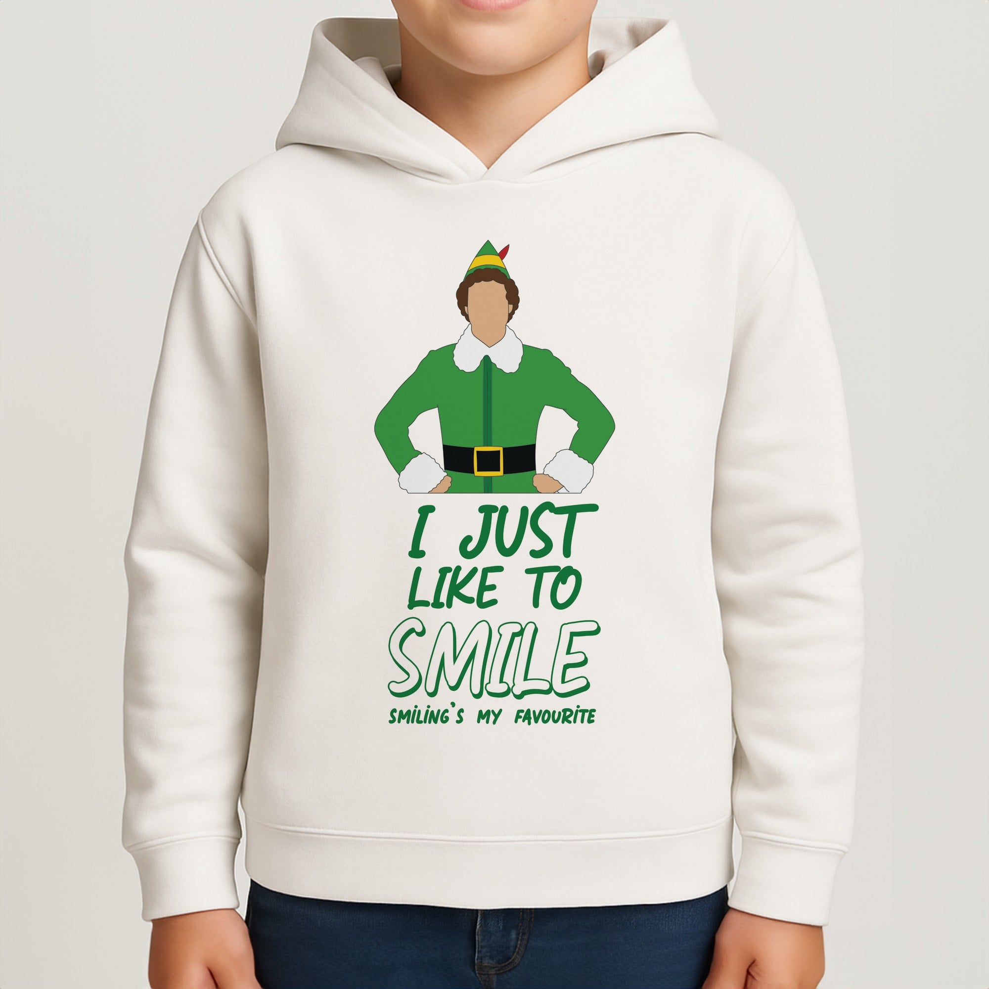 I Just Like To Smile Boys Hoodie