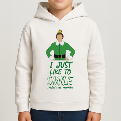 I Just Like To Smile Boys Hoodie