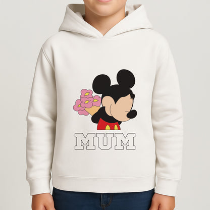 Mouse Mum  Boys Hoodie