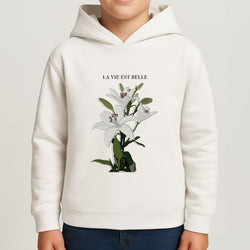 La Vie Est Belle - Clean Girl Aesthetic Boys Hoodie
