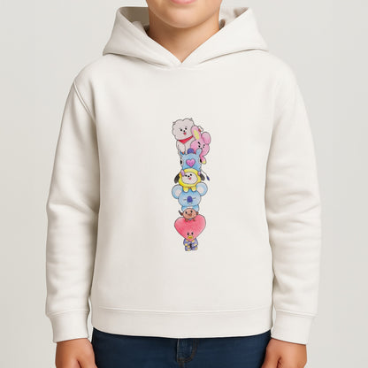 K-Pop Band BT21 Drawing Boys Hoodie
