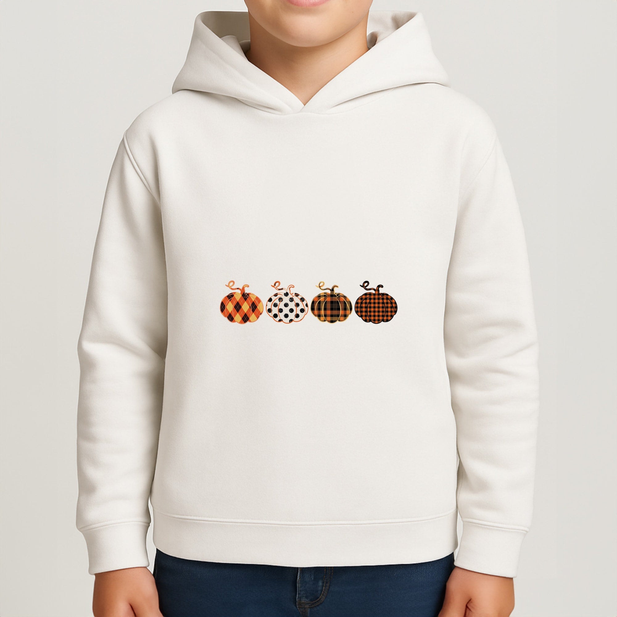 Halloween Pattern 11 Boys Hoodie