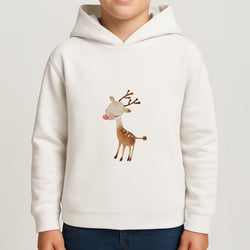 Watercolour Rudolph The Reindeer Boys Hoodie