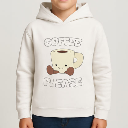 Coffee Please Mug Boys Hoodie