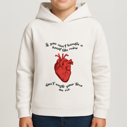 Don't Waste Your Time On Me Boys Hoodie