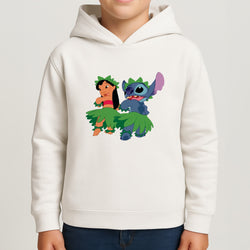 Lilo And Alien Blue Hoola Kids Hoodie