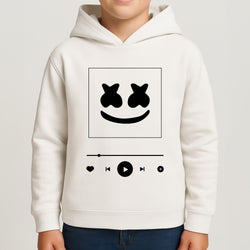 Helmet DJ Album Cover Boys Hoodie