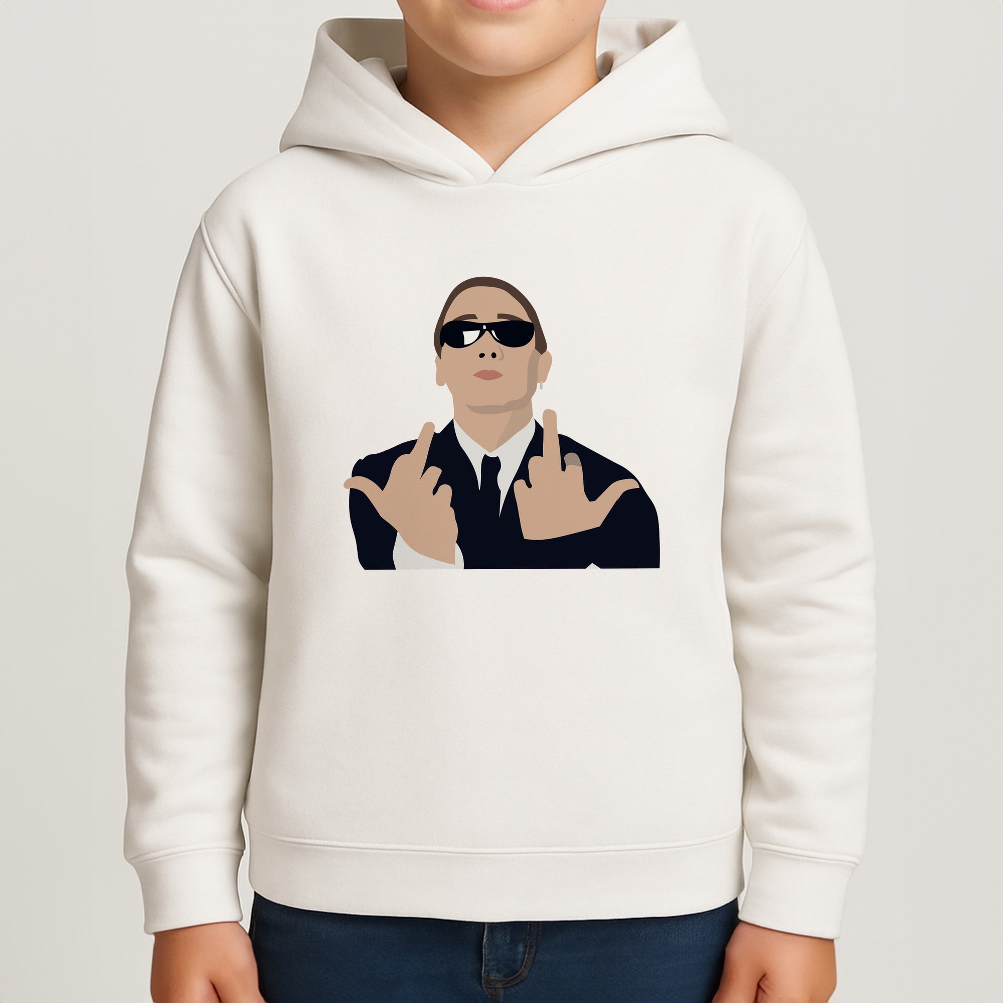 Middle Finger Kids Hoodie