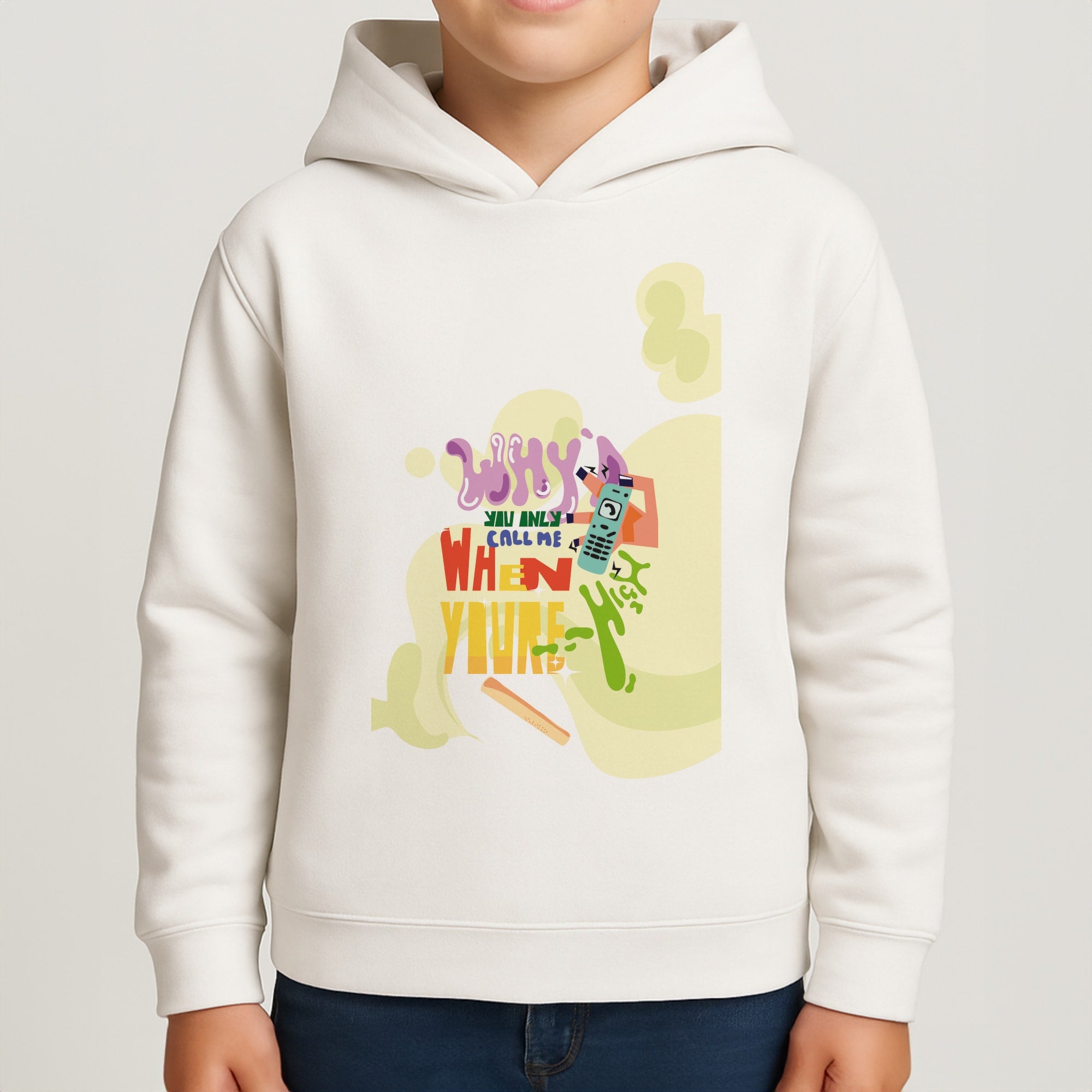 Why'd you only call me when you're high - Arctic Monkeys Boys Hoodie