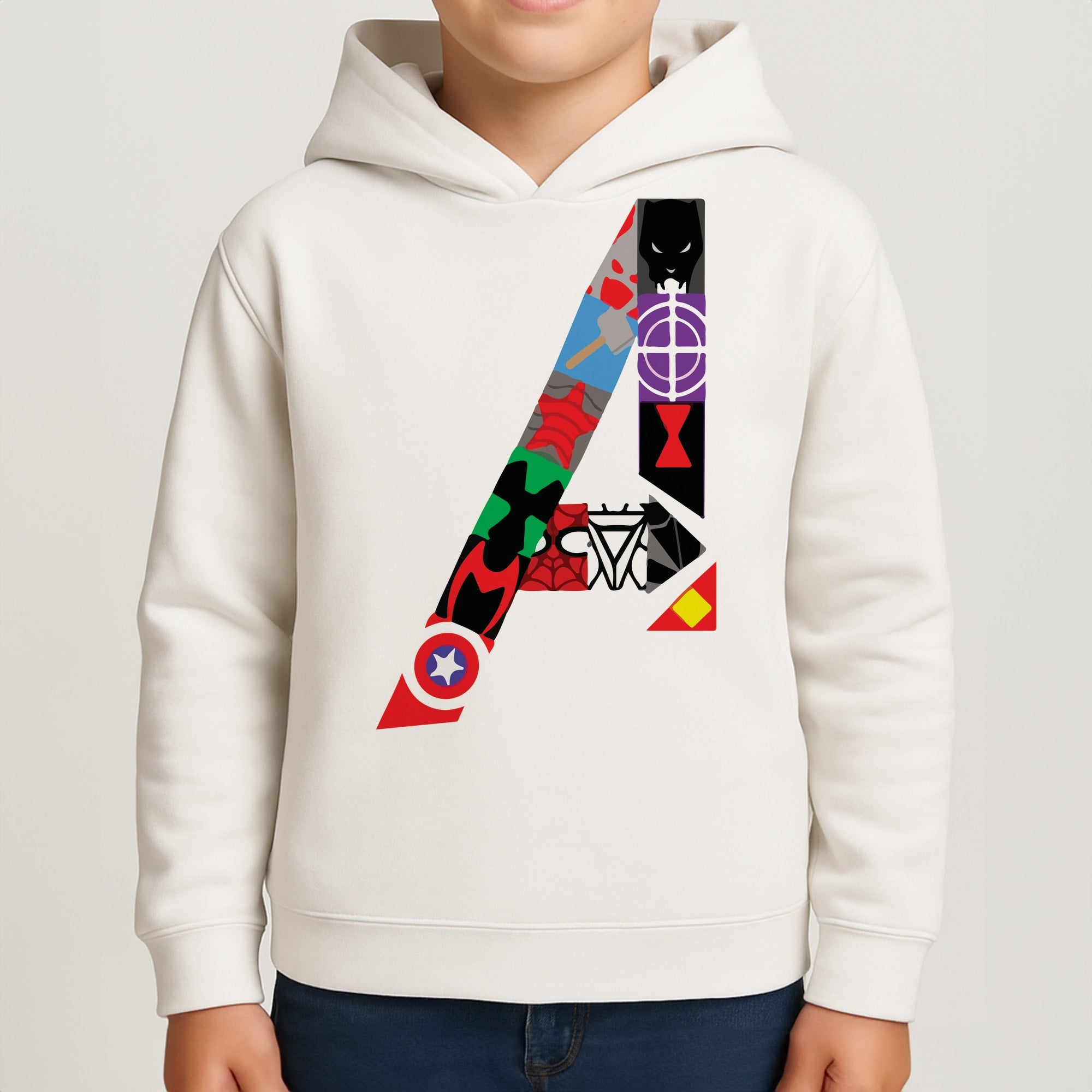 Avengers Logo - Marvel Kids Hoodie