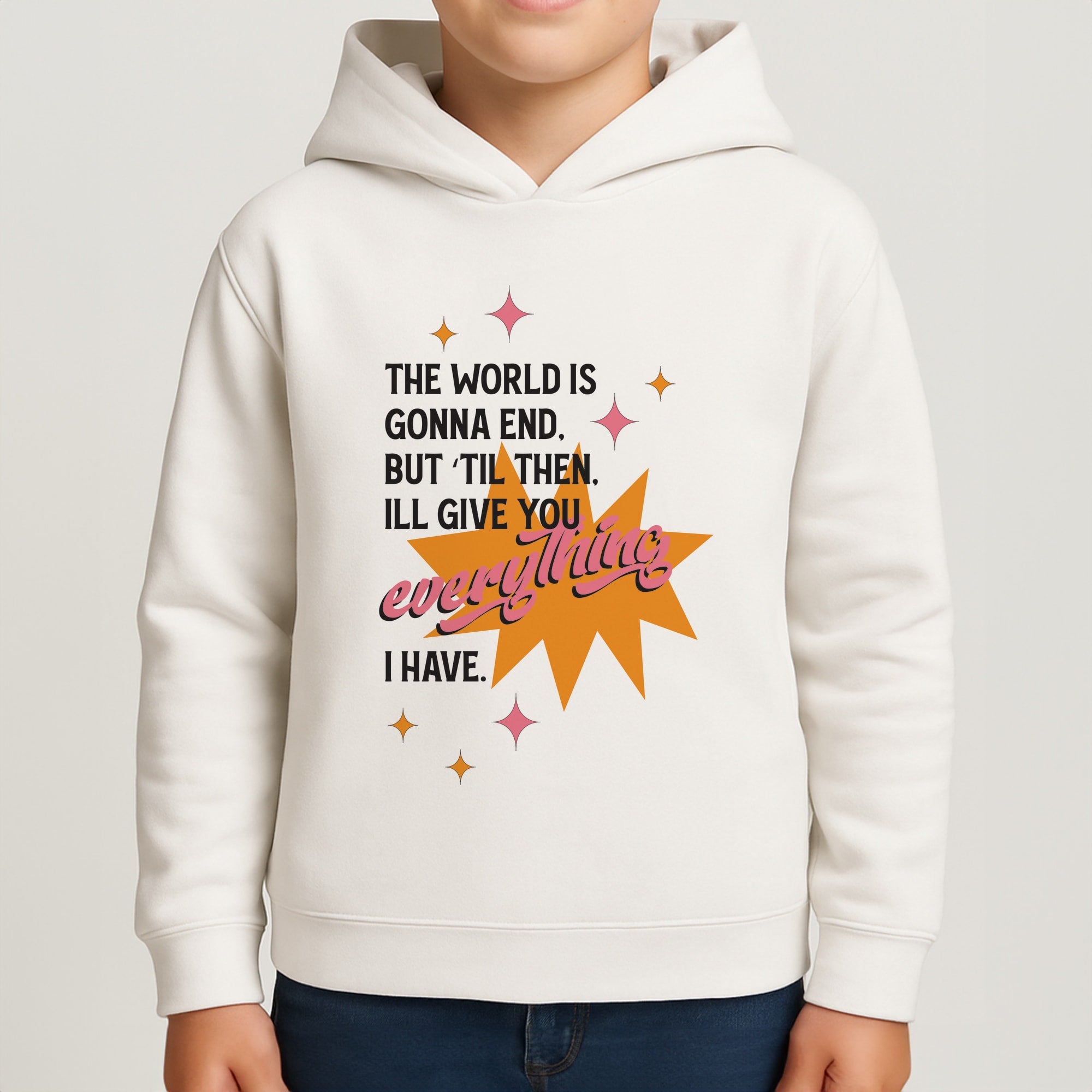The World Is Gonna End - Fender Boys Hoodie