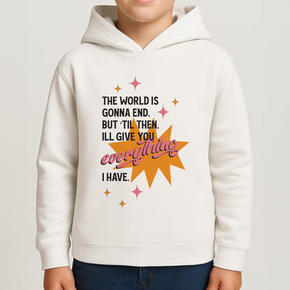 The World Is Gonna End - Fender Boys Hoodie
