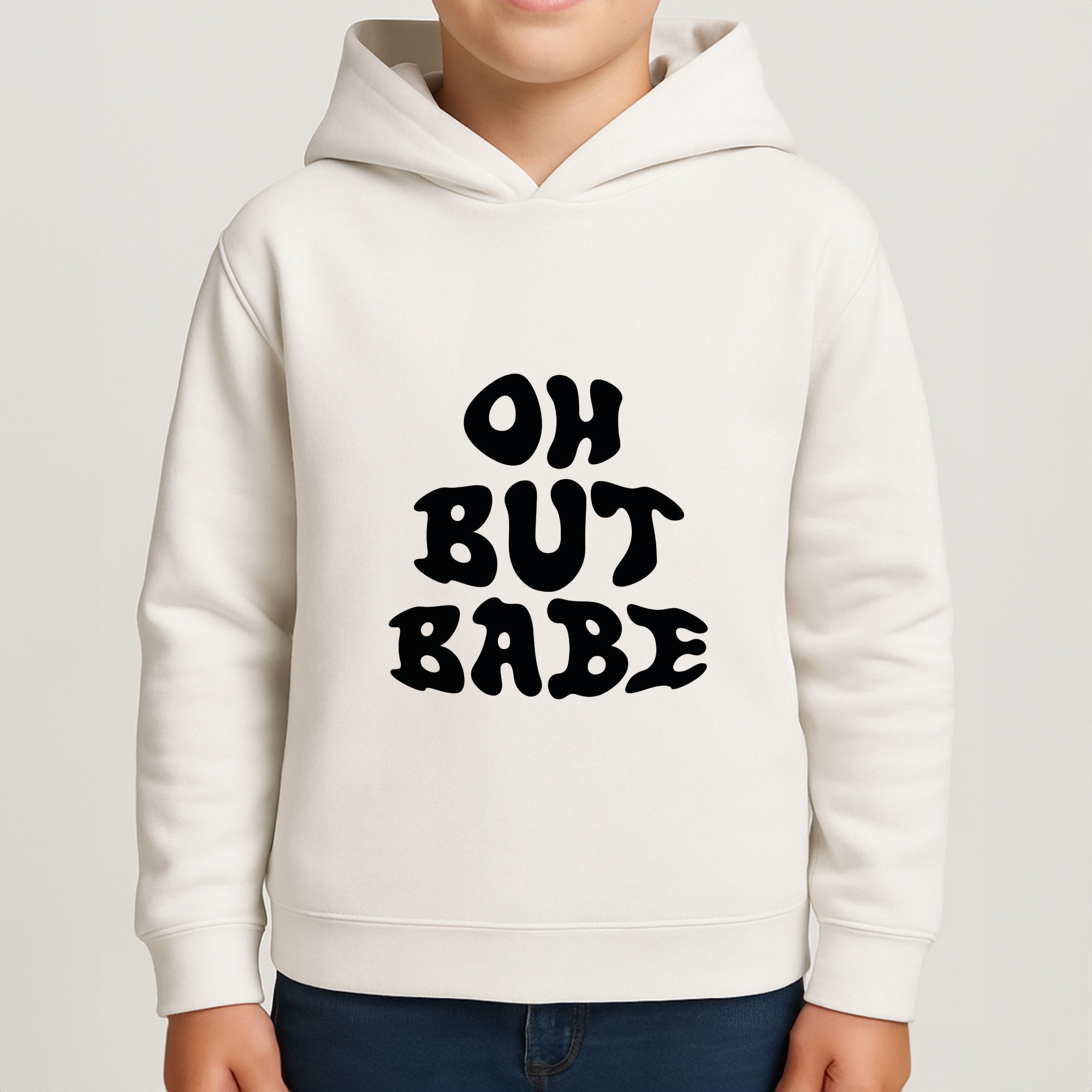 Oh But Babe Boys Hoodie