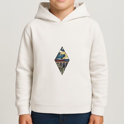 Flying Car Boys Hoodie