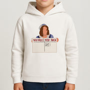 You Suck Tally Kids Hoodie 4