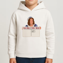 You Suck Tally Kids Hoodie