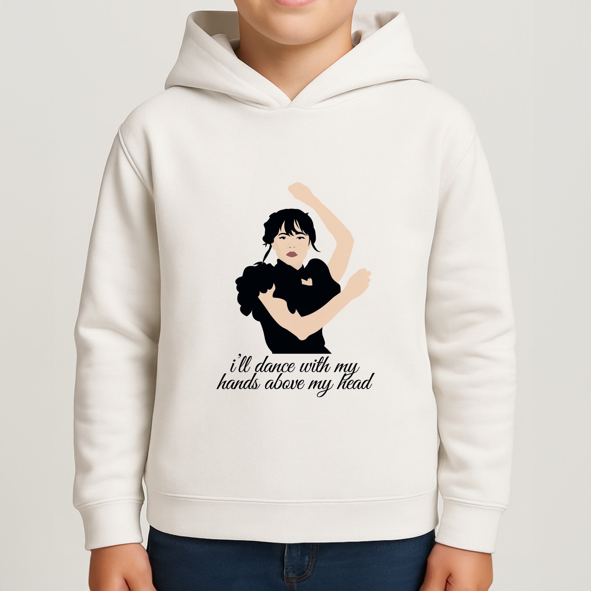 I'll Dance With My Hands Above My Head Wednesday Boys Hoodie