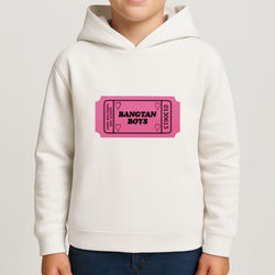 Bangtan Boys Ticket - K Pop Kids Hoodie