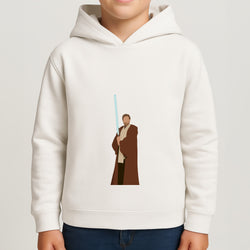 Kenobi Blue Lightsaber Boys Hoodie
