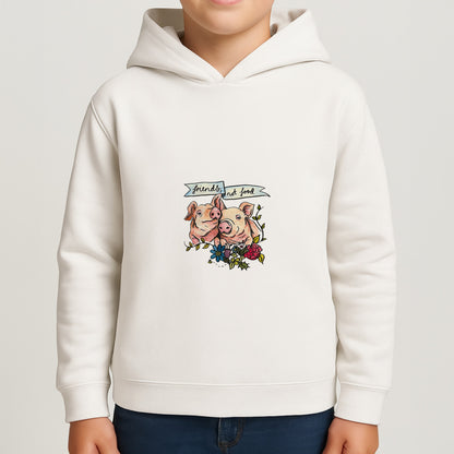 Friends Not Food - Vegan Boys Hoodie