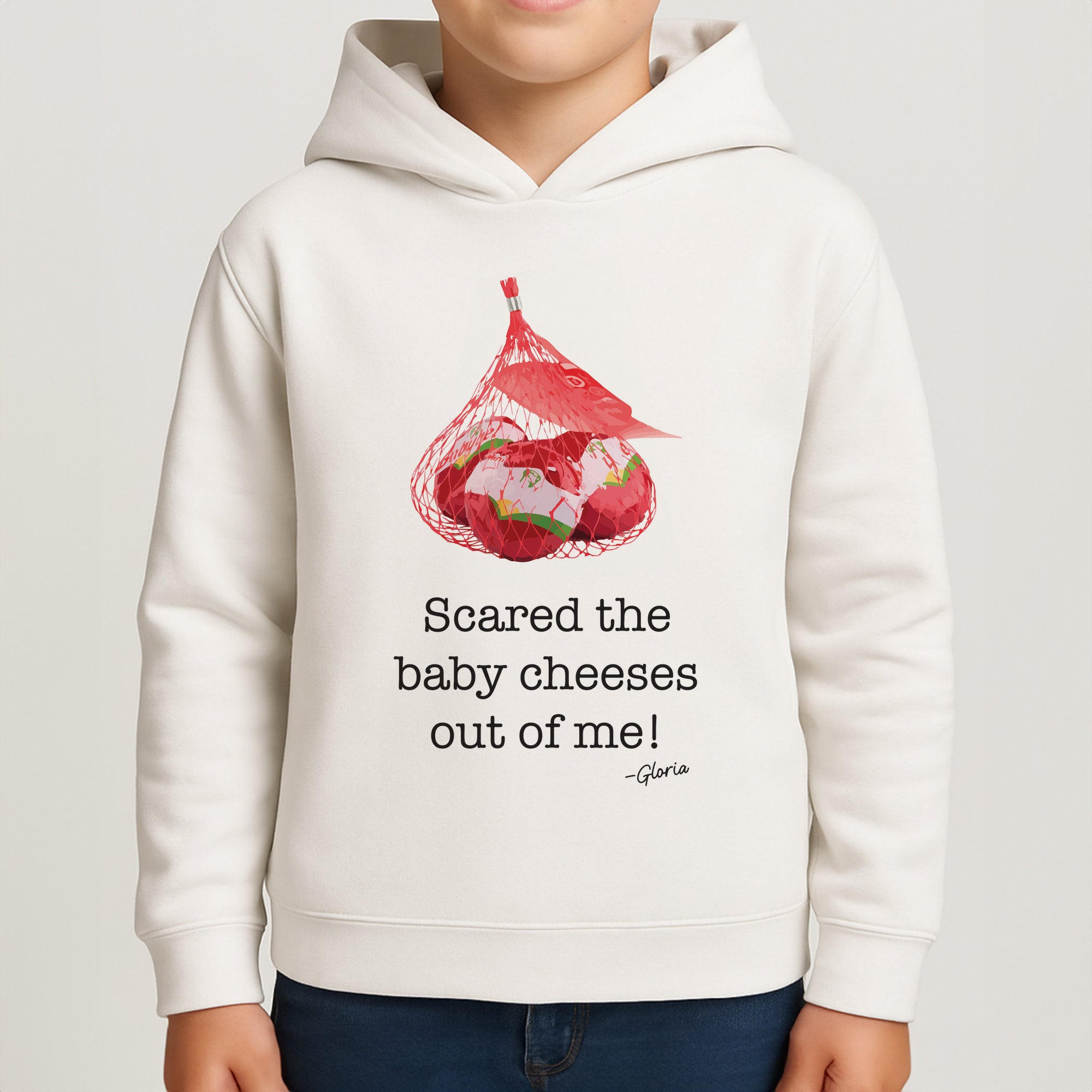 Scared The Baby Cheeses Out Of Me Boys Hoodie