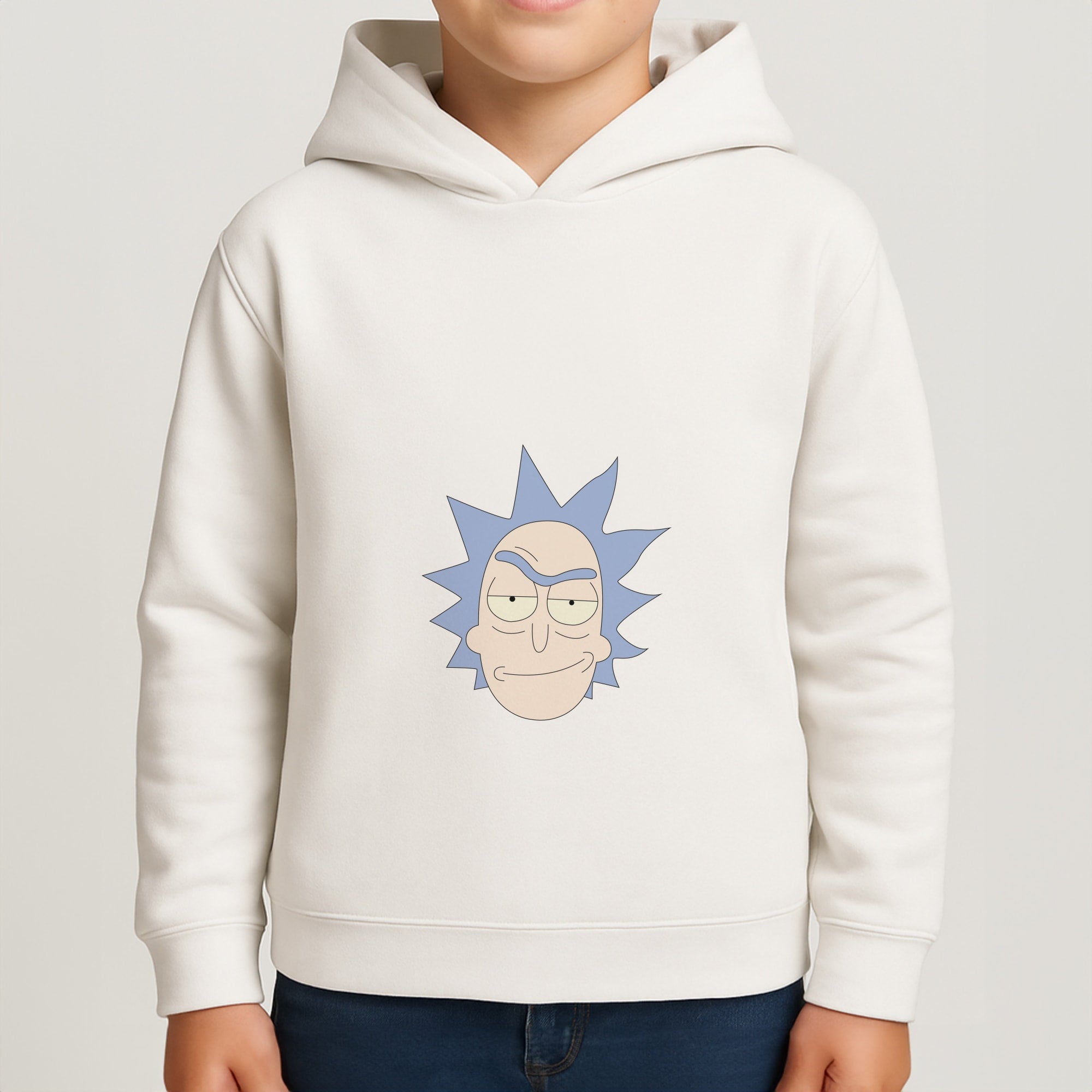 Smirk - Rick And Morty Boys Hoodie