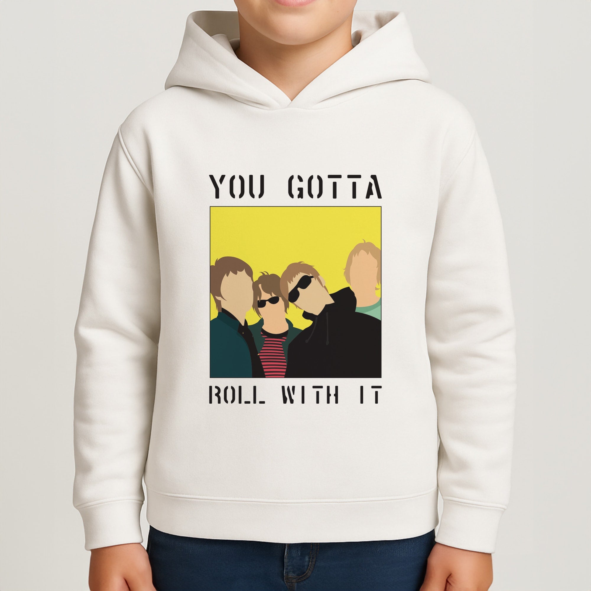 You Gotta Roll With It Boys Hoodie