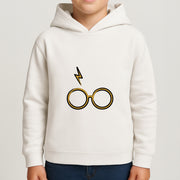 Glasses & Scar Kids Hoodie 4