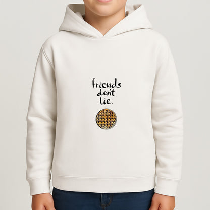 Friends Don't Lie Waffle Boys Hoodie