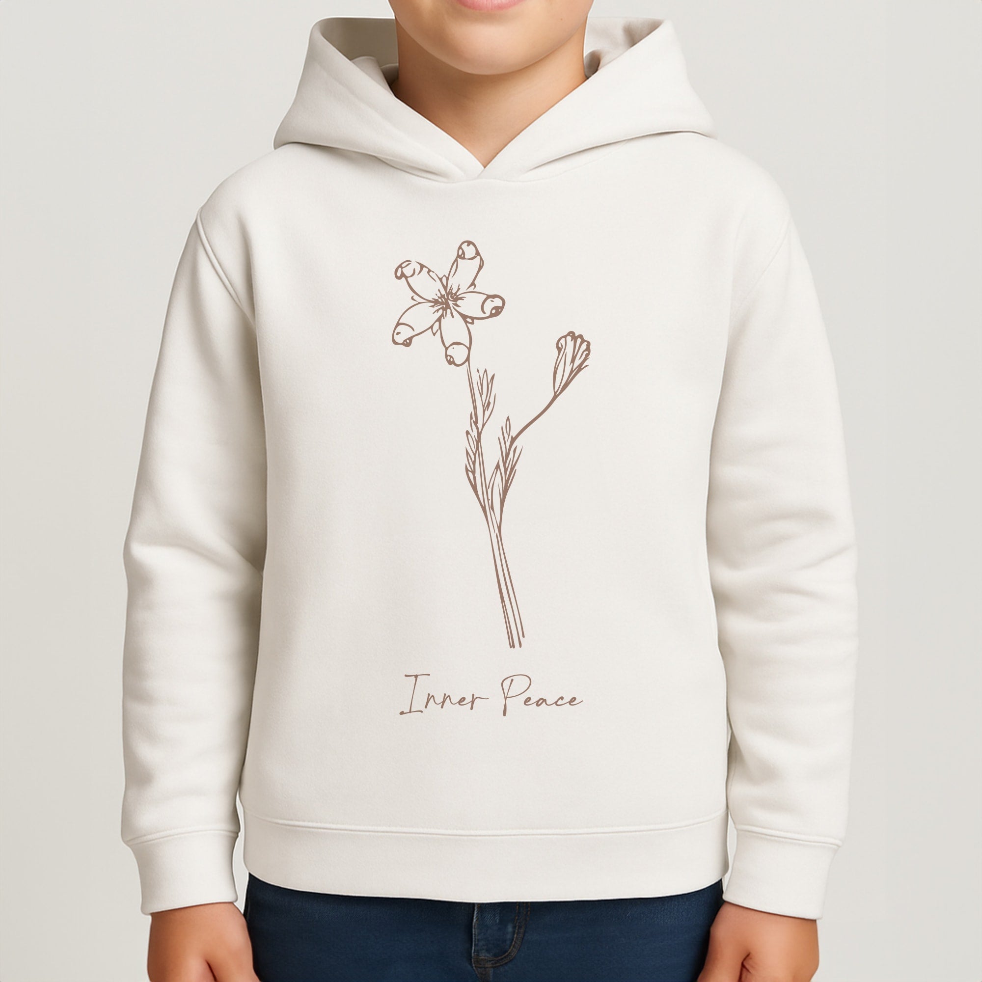 Inner Peace  Boys Hoodie