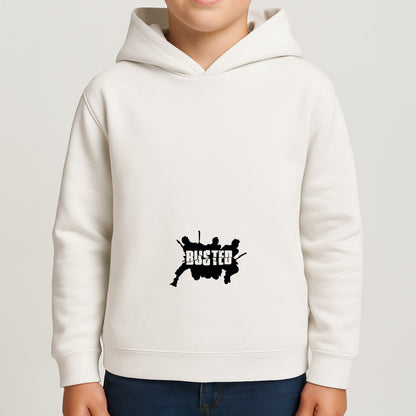 Splatter Text - Bust Band Boys Hoodie
