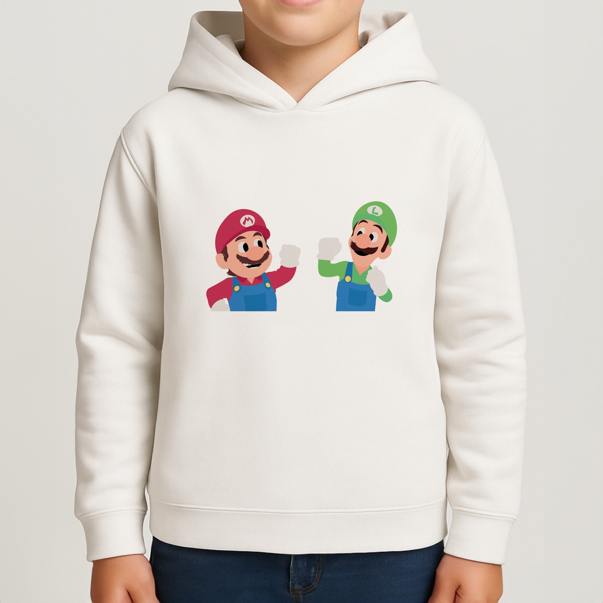 Mario And Luigi Kids Hoodie