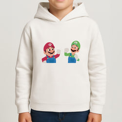 Mario And Luigi Kids Hoodie