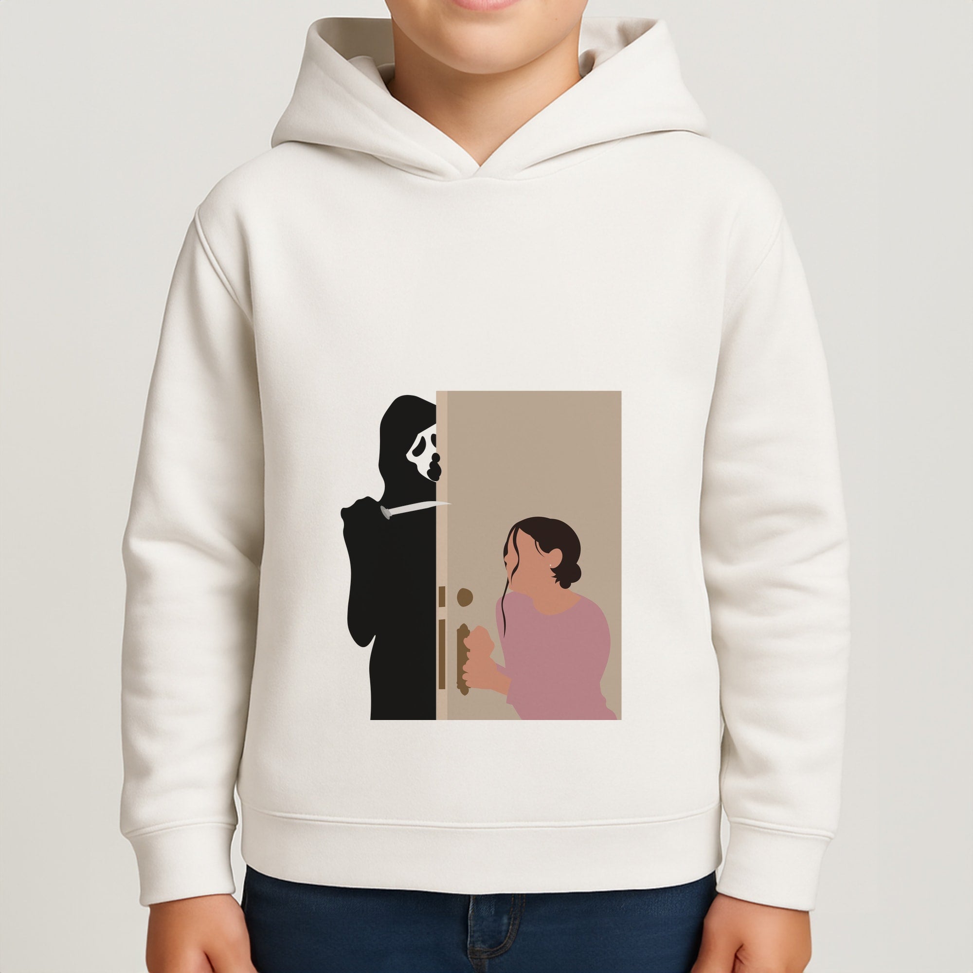 Tara And Ghostface - Scream Boys Hoodie