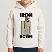 Iron Golem Kids Hoodie 4